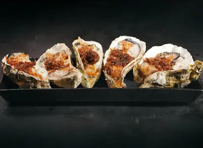 XO Sauce Grilled Hiroshima Oyster (Half Dozen)