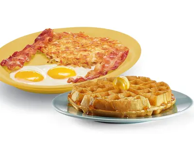 Belgian Waffle Combo