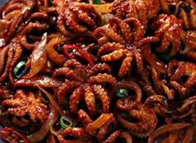 Stir-fried Octopus