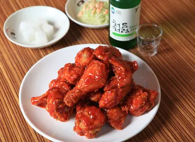 Sweet & Spicy Fried Chicken