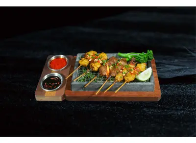 Stone Grilled Satay Skewers