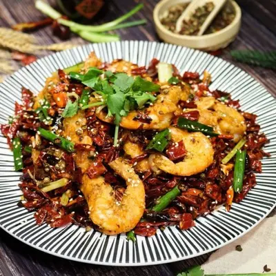 Spicy Sea Prawns