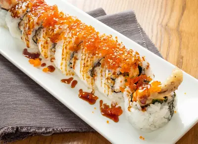Deep-fried Soft Shell Crab Roll