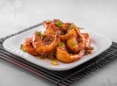 Shrimp in Soy Sauce