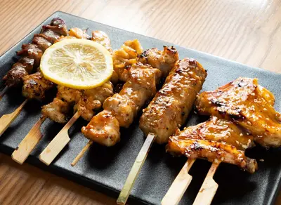 Sauce Grilled Assorted Yakitori (7 Kinds)