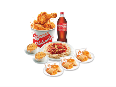 Bucket Combo for 3 With Soft Drinks (1.25L)
