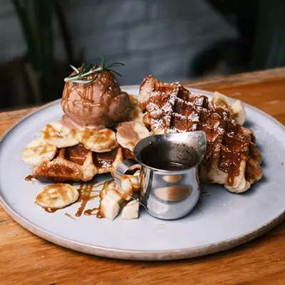 Banana & Nutella Croffle