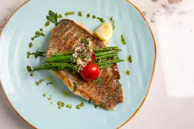 Grilled Barramundi Fish