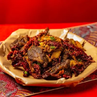 Fried Beef and Mushrooms