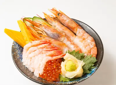 Shrimp and Shrimp Donburi Set Meal