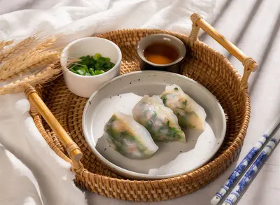 Chives and Shrimp Dumpling