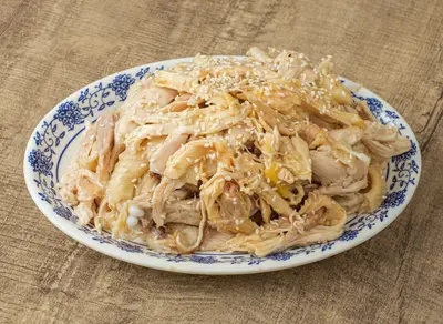 Salt Baked Shredded Chicken (HALF)